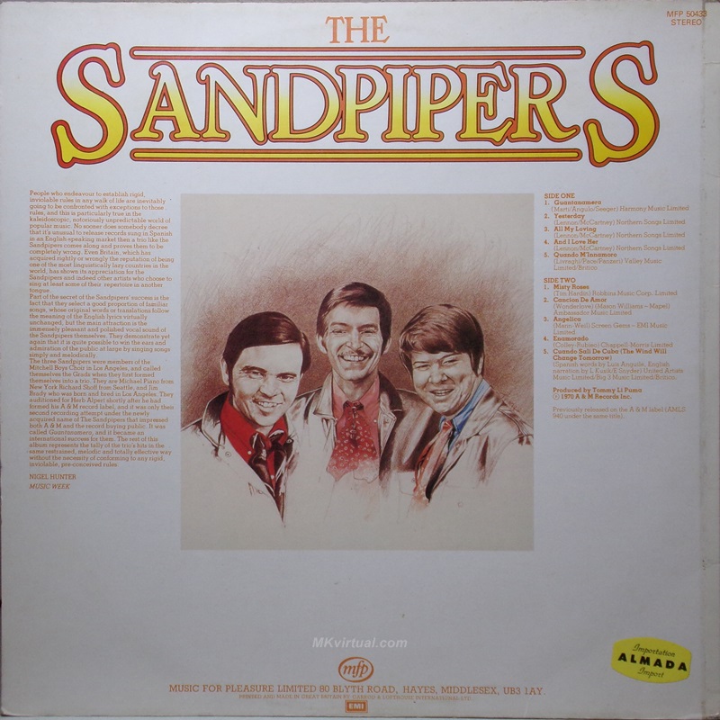 The Sandpipers - Greatest hits