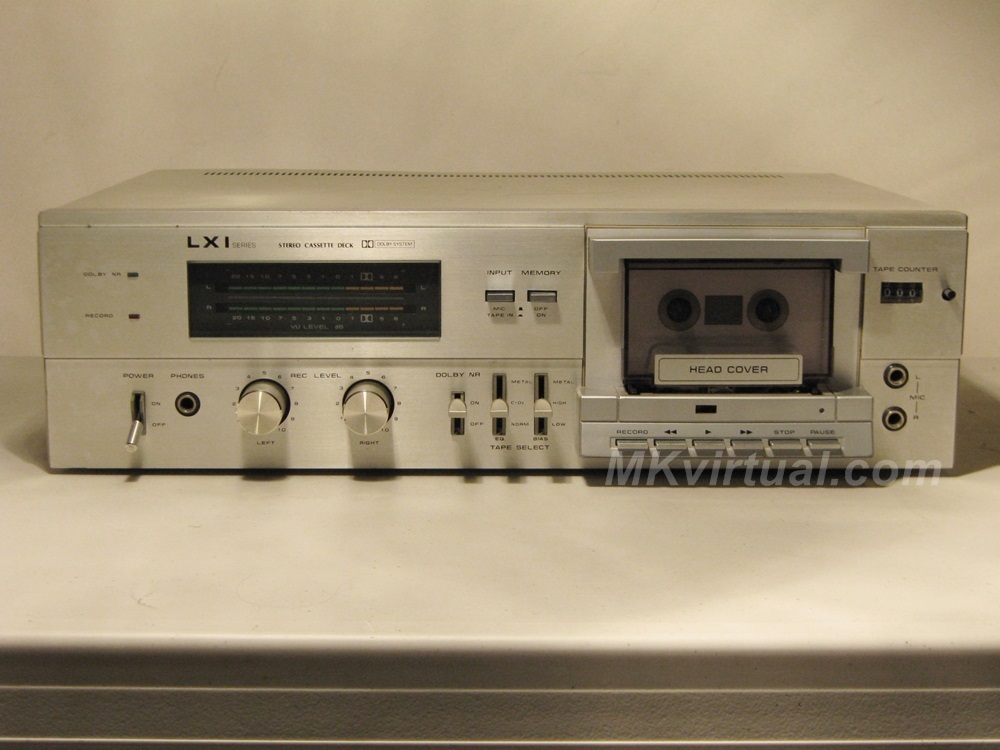 LXI series DK-5002 cassette tape deck