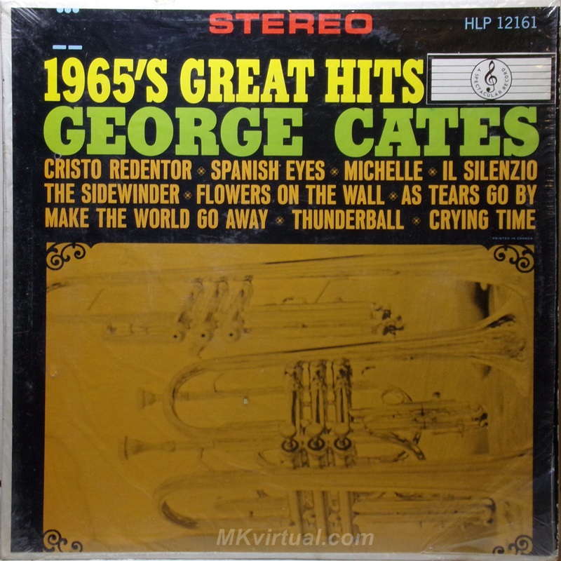 George Cates - 1965 great hits LP
