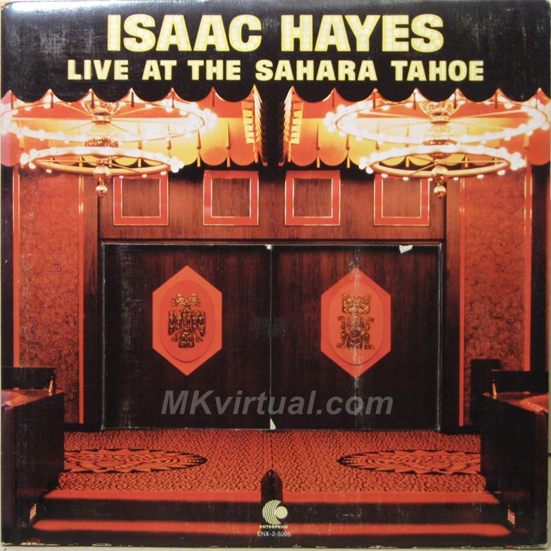 Isaac Hayes - Live at the Sahara Tahoe LP