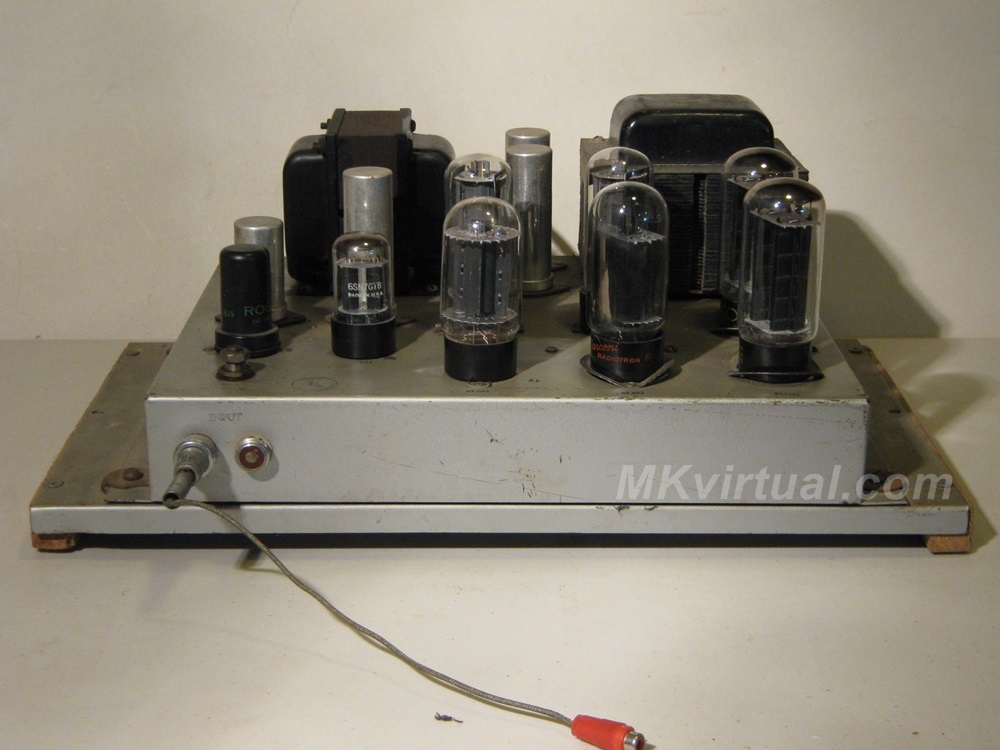Unknown tubes mono block amplifier