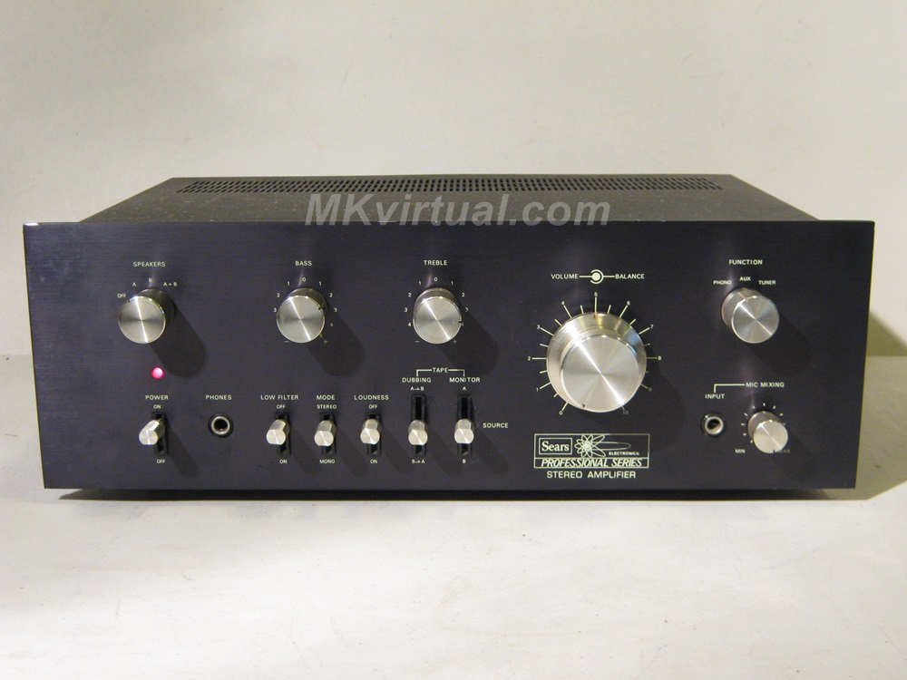 Sears AM-4658 integrated amplifier