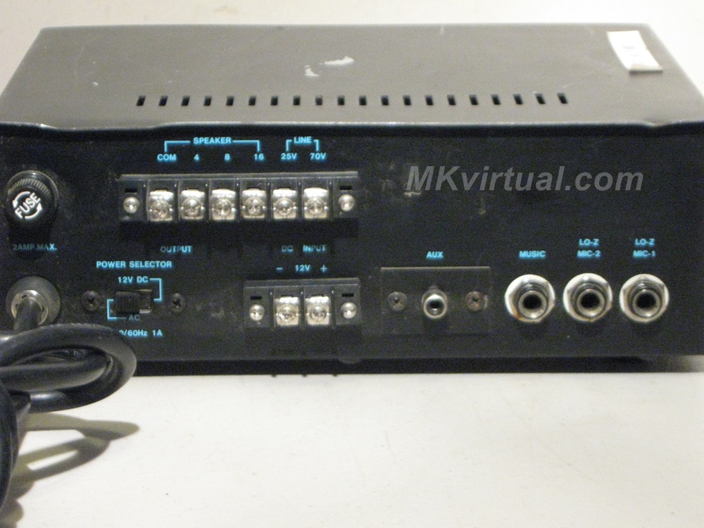 Show SA-230A PA amplifier