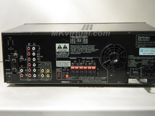 Technics SA-GX670 Dolby surround receiver
