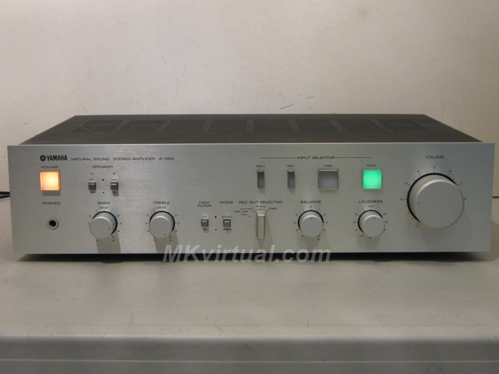Yamaha A-550 integrated amplifier
